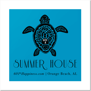 Summer House Turtle Posters and Art